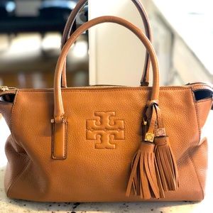 Tory Burch Thea leather satchel handbag